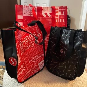 Bundle of 3 tote bags